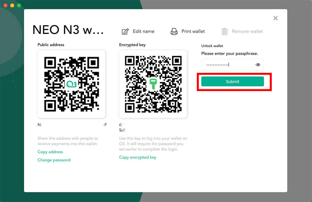 neo-n3-neo-wallet-crearlo-e-configurarlo-o3-visualizza-password-privata