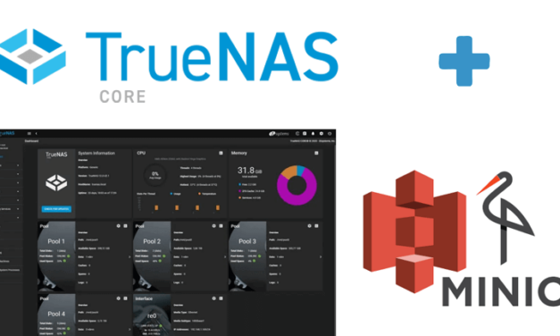 TrueNAS S3 storage con MinIO: installazione e accesso