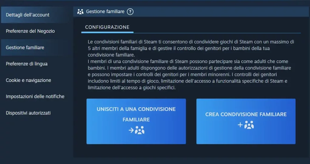 steam-condivisione-libreria-gestione-familiare